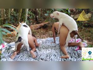 Extreme Zoophilic Encounter: Alison and Her Friend