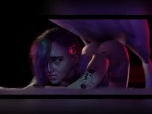 Cyberpunk 2077 Parody: A Hard Sex Experience with a Horse in 3D