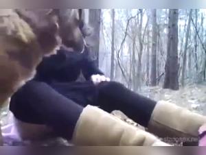 Forbidden Love: Teen's Intimate Moment with a Dog