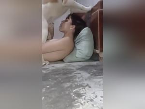Woman and dog: a shocking video of bestiality