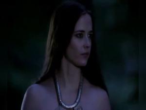 Forbidden Meeting: Woman and Wolf