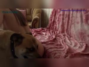 Masha Katieva in a shocking zoophilia video