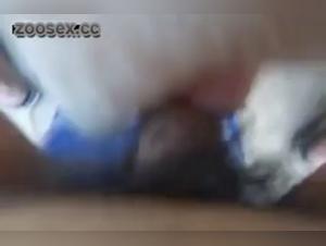 Forbidden Meeting: Woman and Dog