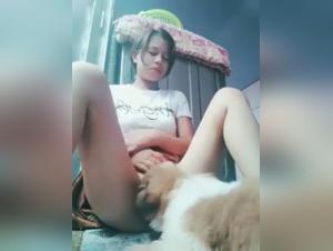 Bestiality: Woman and dog in a shocking video