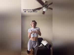 Woman and dog in bestiality sex video