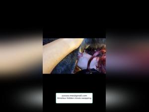 Eloa and her new canine accomplice: a video of intense bestiality