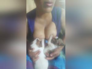 Breastfeeding puppies: a scene of intense zoophilia