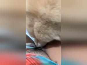 Zoophilia video with Kimlee0017 and her dog