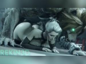 Bestiality sex video: she is his toy