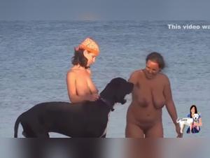 Woman and dog: a bestiality video not to be missed