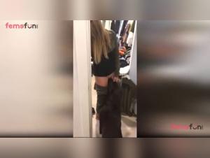 Forbidden Meeting: Woman and Dog