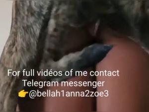 Bestiality sex scene with dog