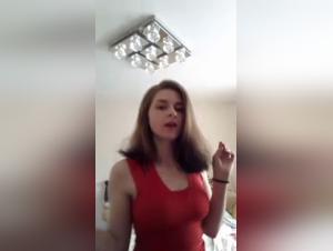 Ania Revenko and her dog: a shocking and intense relationship