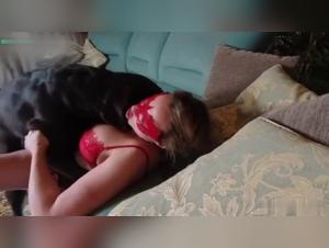 Fulfilled woman in a bestial relationship: a unique experience