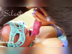 Veronica Silesto and her dog Tiffany - Bestiality sex videos