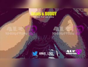 Bestiality with Anais and her canine friend