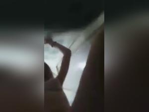 Bestiality in the bathroom